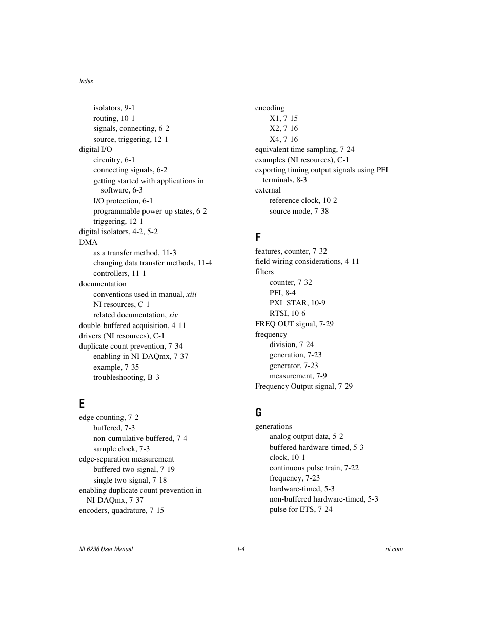 National Instruments DAQ M Series User Manual | Page 157 / 162