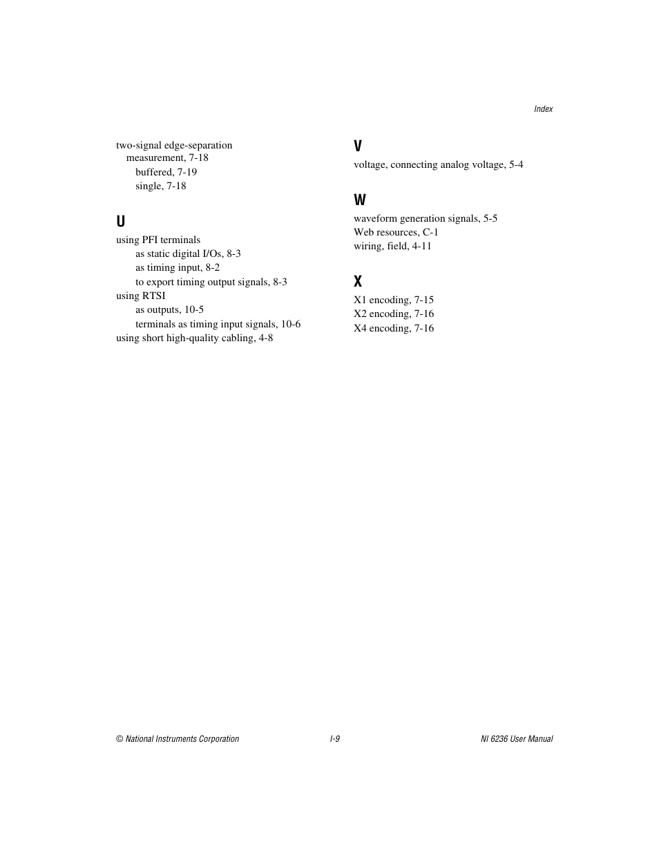 National Instruments DAQ M Series User Manual | Page 162 / 162