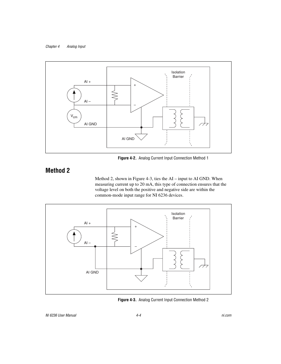 Method 2, Method 2 -4 | National Instruments DAQ M Series User Manual | Page 28 / 162