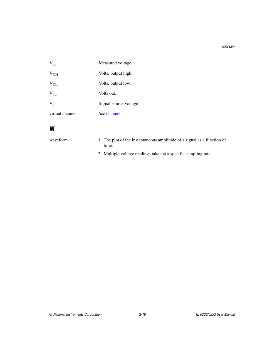 National Instruments NI 6232 User Manual | Page 170 / 180