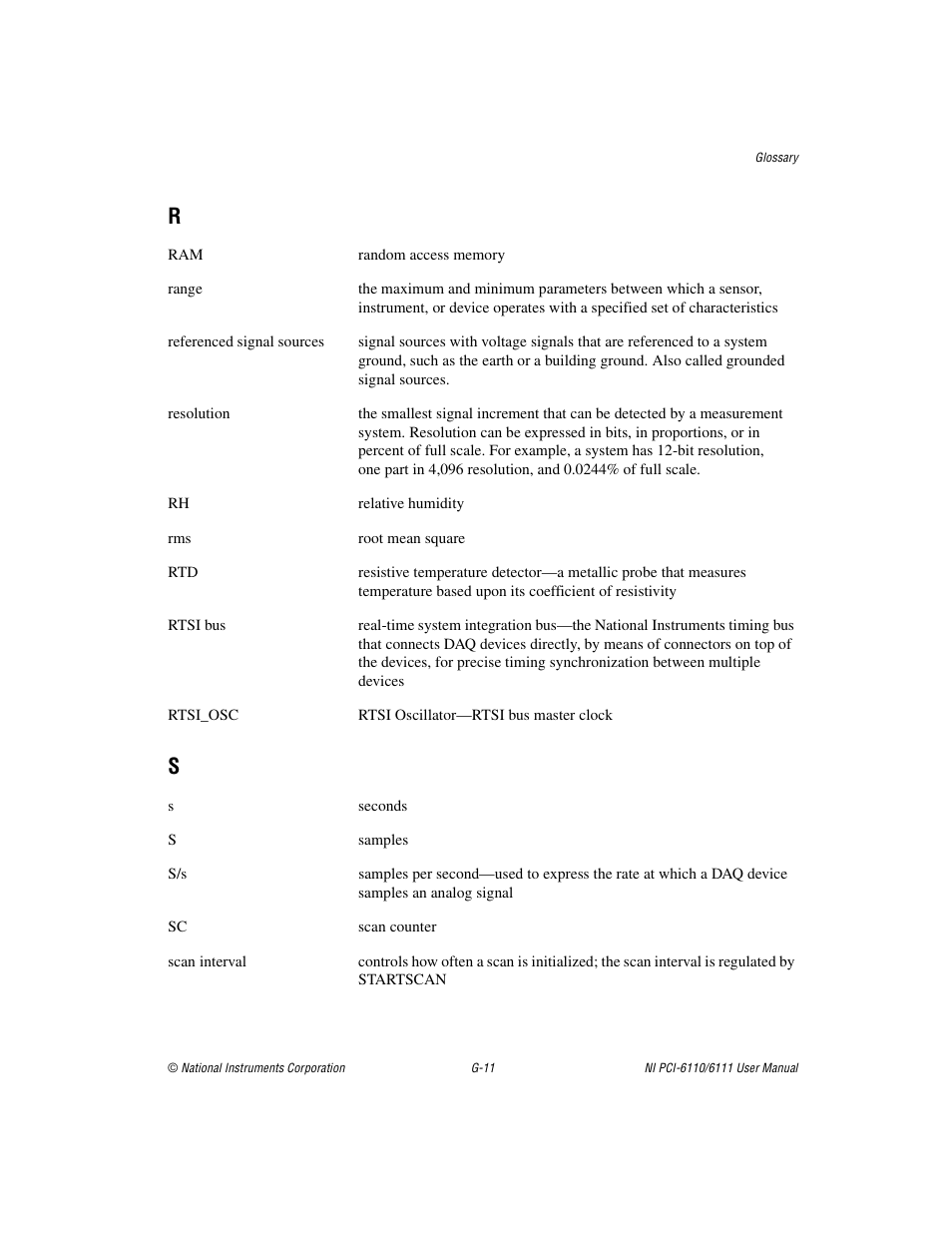 National Instruments NI PCI-6110 User Manual | Page 104 / 118
