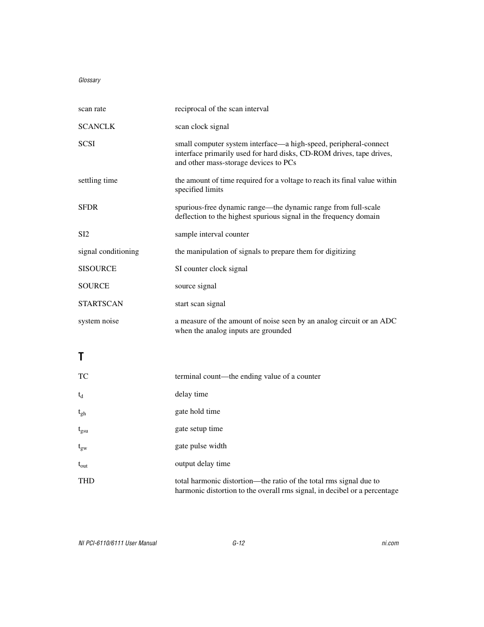 National Instruments NI PCI-6110 User Manual | Page 105 / 118