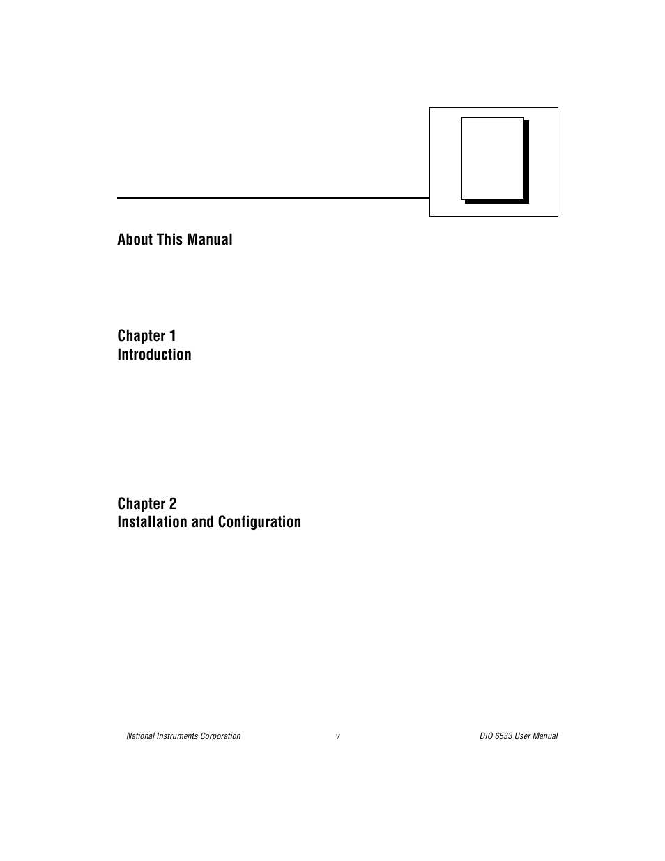 National Instruments DIO 6533 User Manual | Page 4 / 125