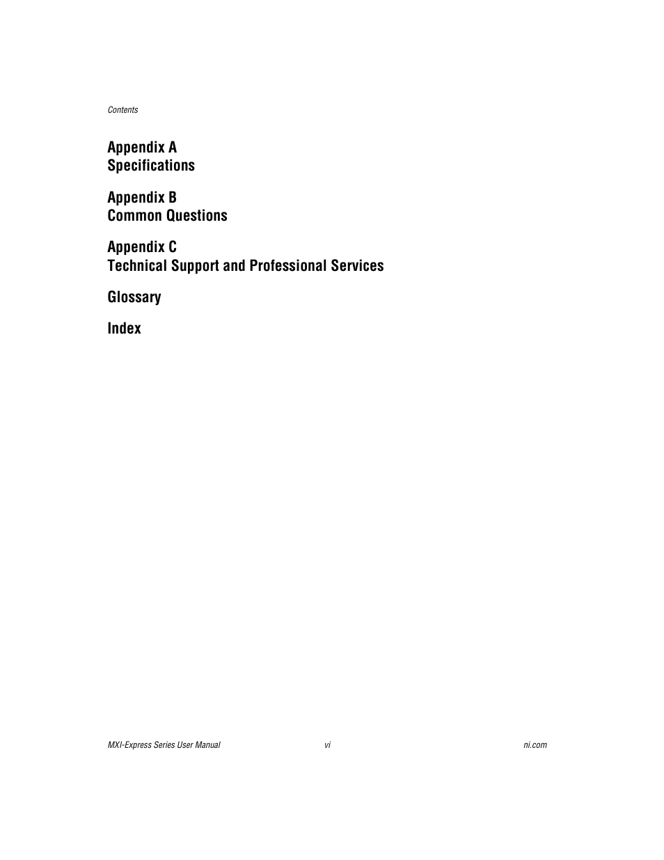 National Instruments Multisystem eXtension Interface NI PXI-8360 User Manual | Page 5 / 37