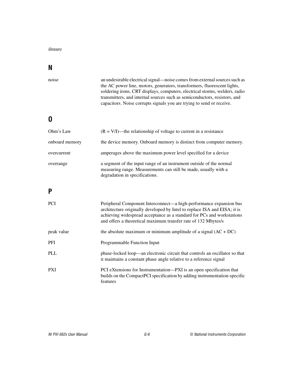 National Instruments NI PXI-562X User Manual | Page 29 / 35
