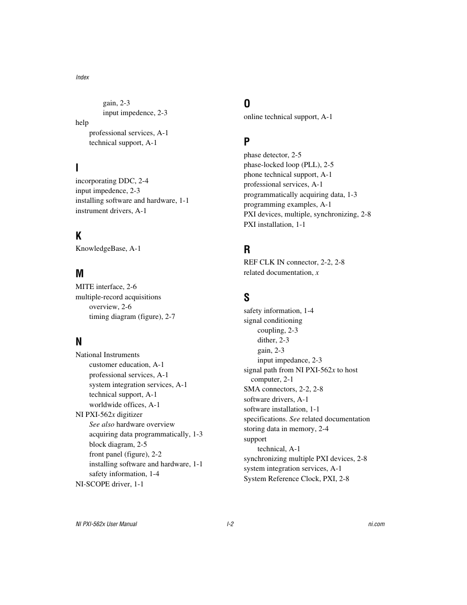 National Instruments NI PXI-562X User Manual | Page 34 / 35
