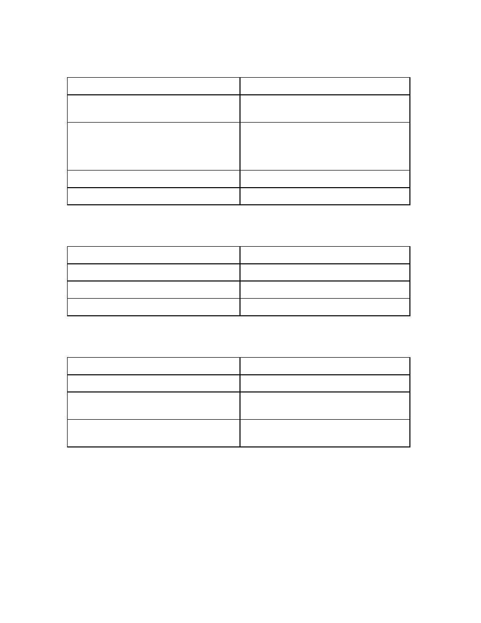 Table b-3. electrical characteristics, Table b-4. environmental characteristics, Table b-5. physical characteristics | Table b-3, Table b-4, Table b-5 | National Instruments GPIB-120A User Manual | Page 28 / 36