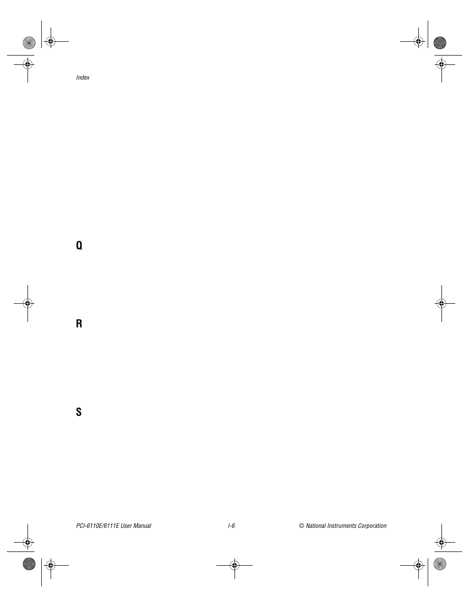 National Instruments PCI-6110E/6111E User Manual | Page 110 / 113