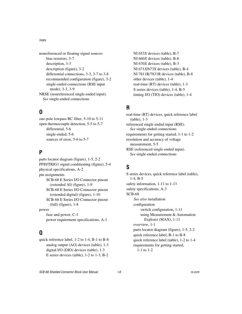 National Instruments SCB-68 User Manual | Page 102 / 104