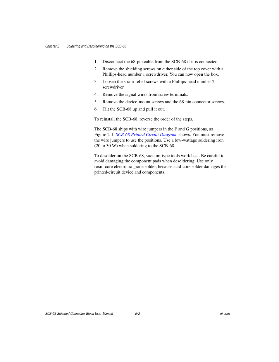 National Instruments SCB-68 User Manual | Page 86 / 104