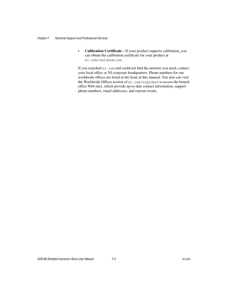 National Instruments SCB-68 User Manual | Page 88 / 104