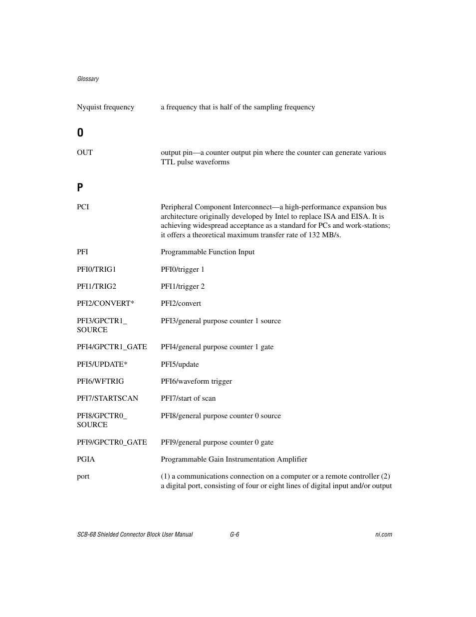 National Instruments SCB-68 User Manual | Page 94 / 104