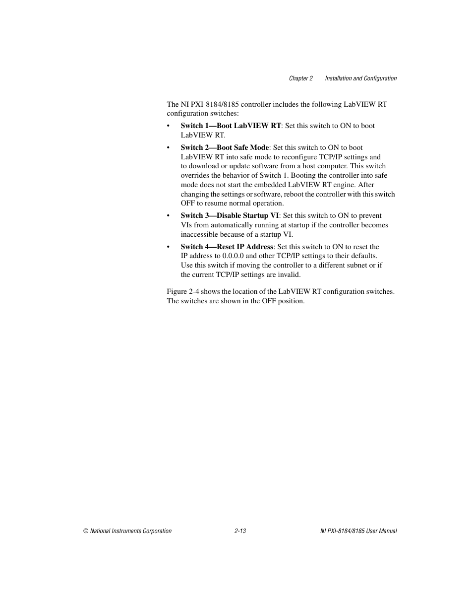 National Instruments PXI-8184 User Manual | Page 26 / 72