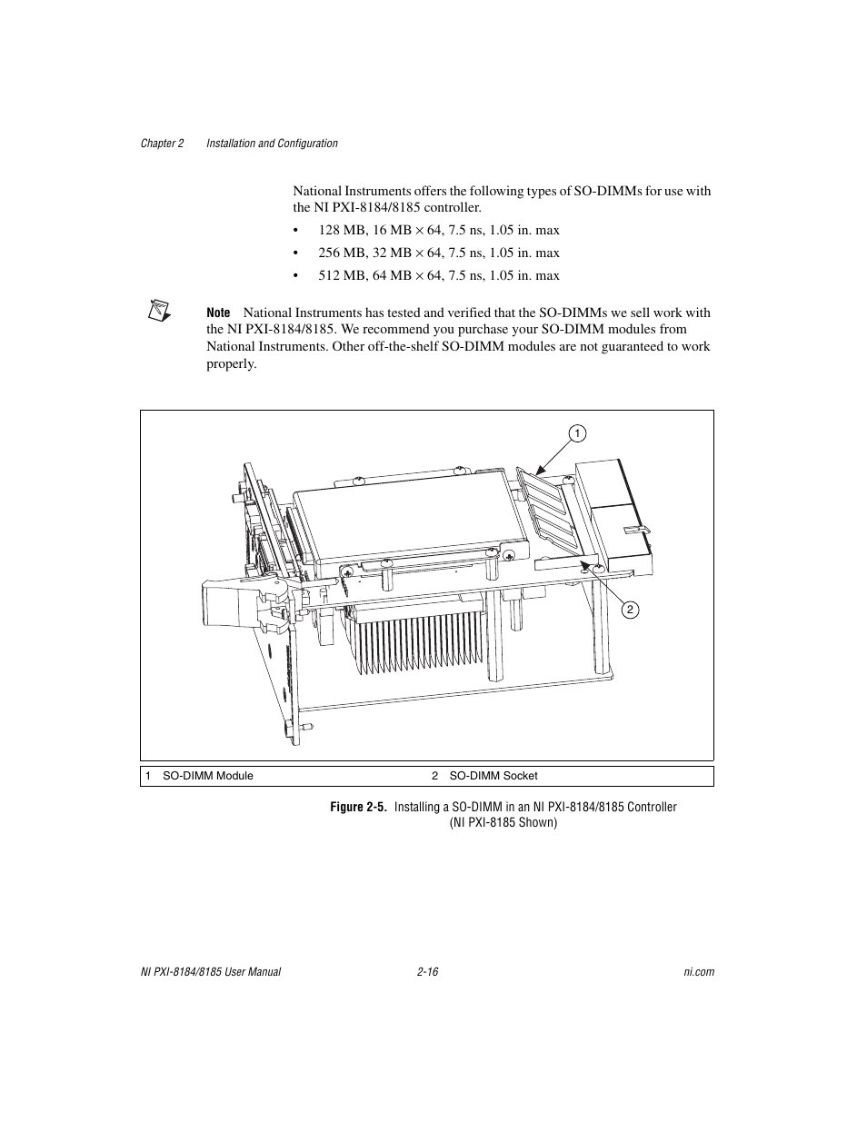 National Instruments PXI-8184 User Manual | Page 29 / 72