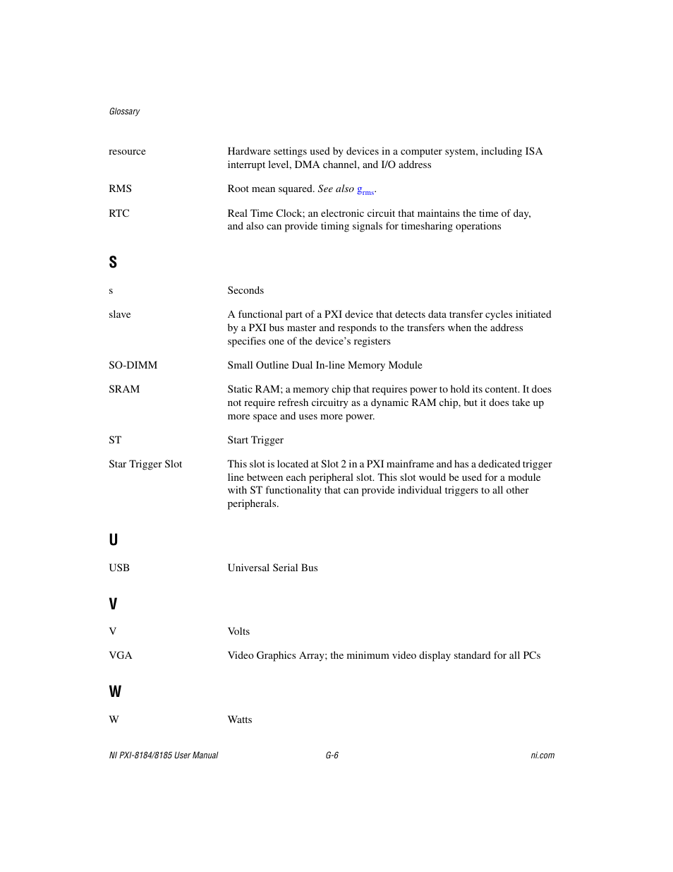 National Instruments PXI-8184 User Manual | Page 67 / 72