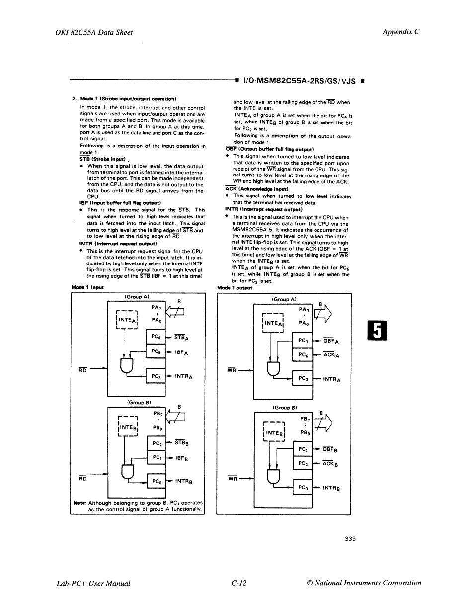 National Instruments Low-Cost Multifunction I/O Board for ISA Lab-PC+ User Manual | Page 111 / 211