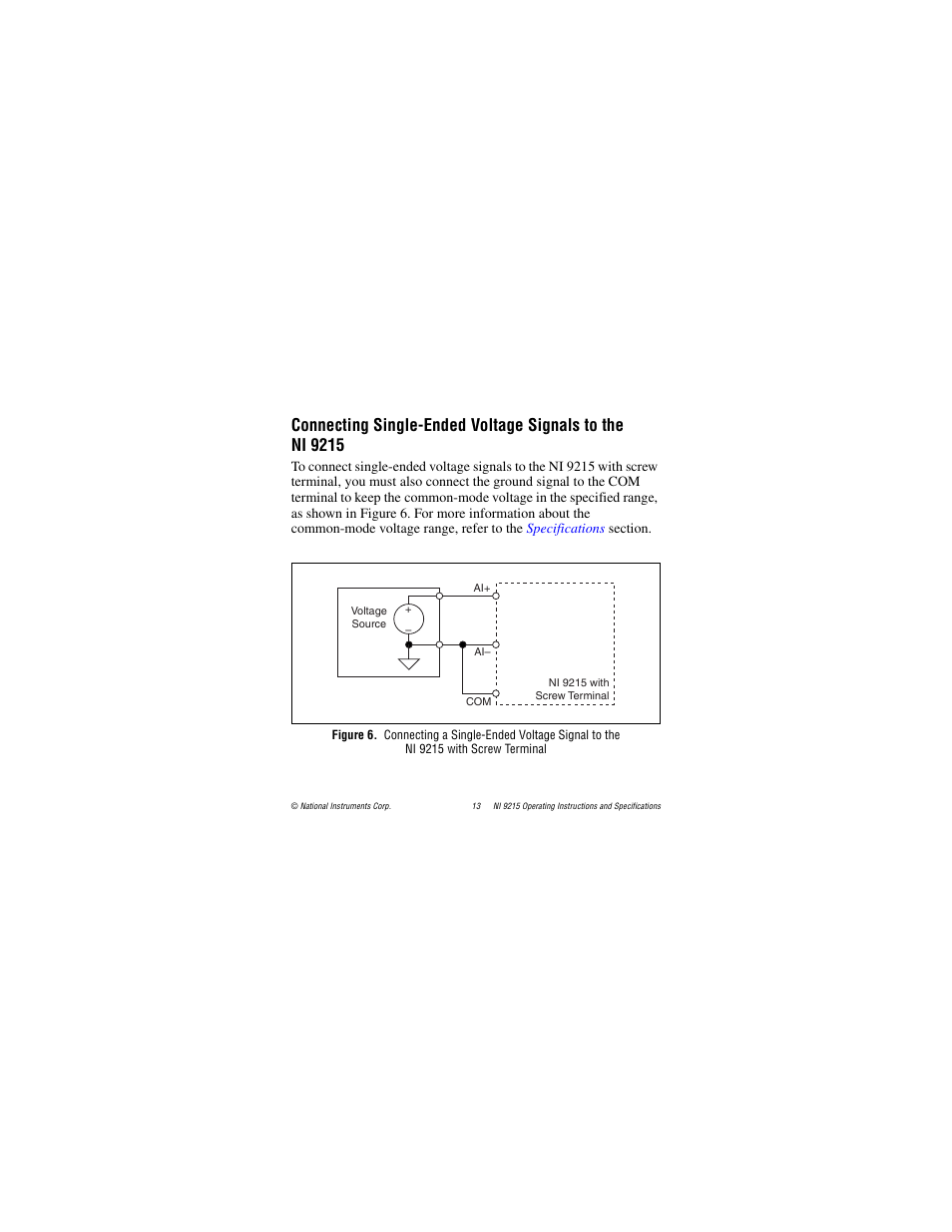 National Instruments NI 9215 User Manual | Page 13 / 34