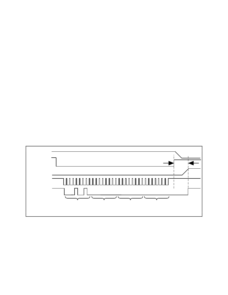 Figure 2-9, Scxi-1163 module id register timing diagram | National Instruments SCXI-1163 User Manual | Page 38 / 103