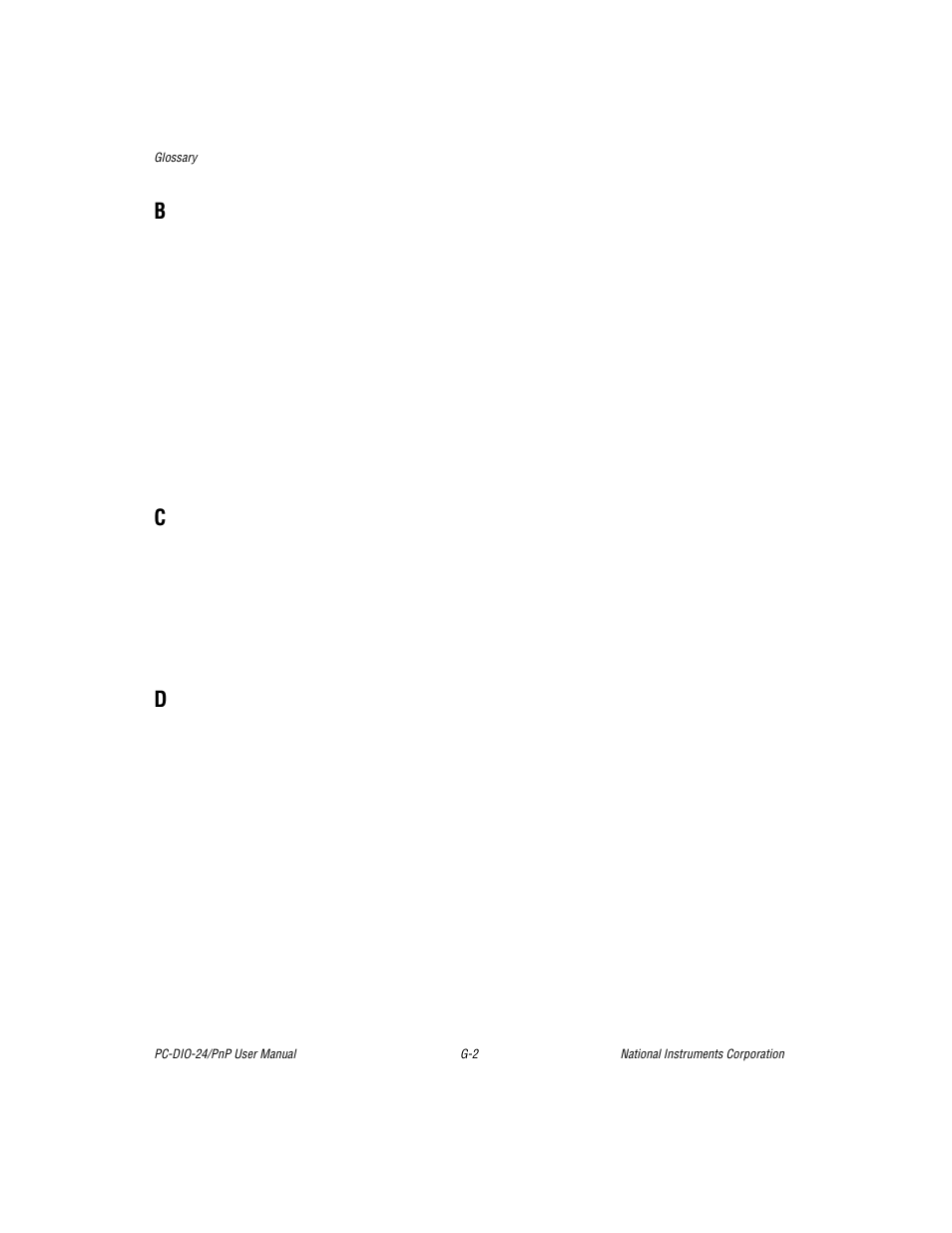 National Instruments PC-DIO-24/PnP User Manual | Page 97 / 107