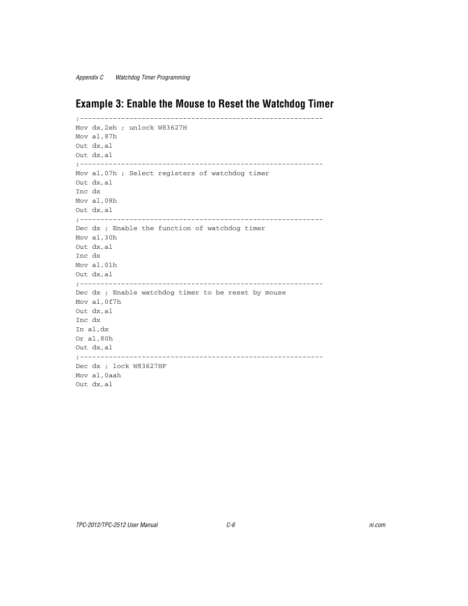National Instruments Touch Panel Computer TPC-2012 User Manual | Page 32 / 49