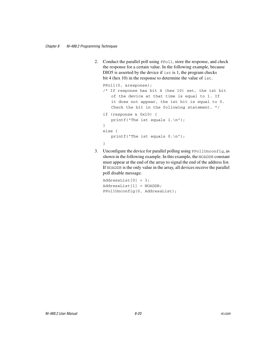 National Instruments NI-488.2 User Manual | Page 92 / 134