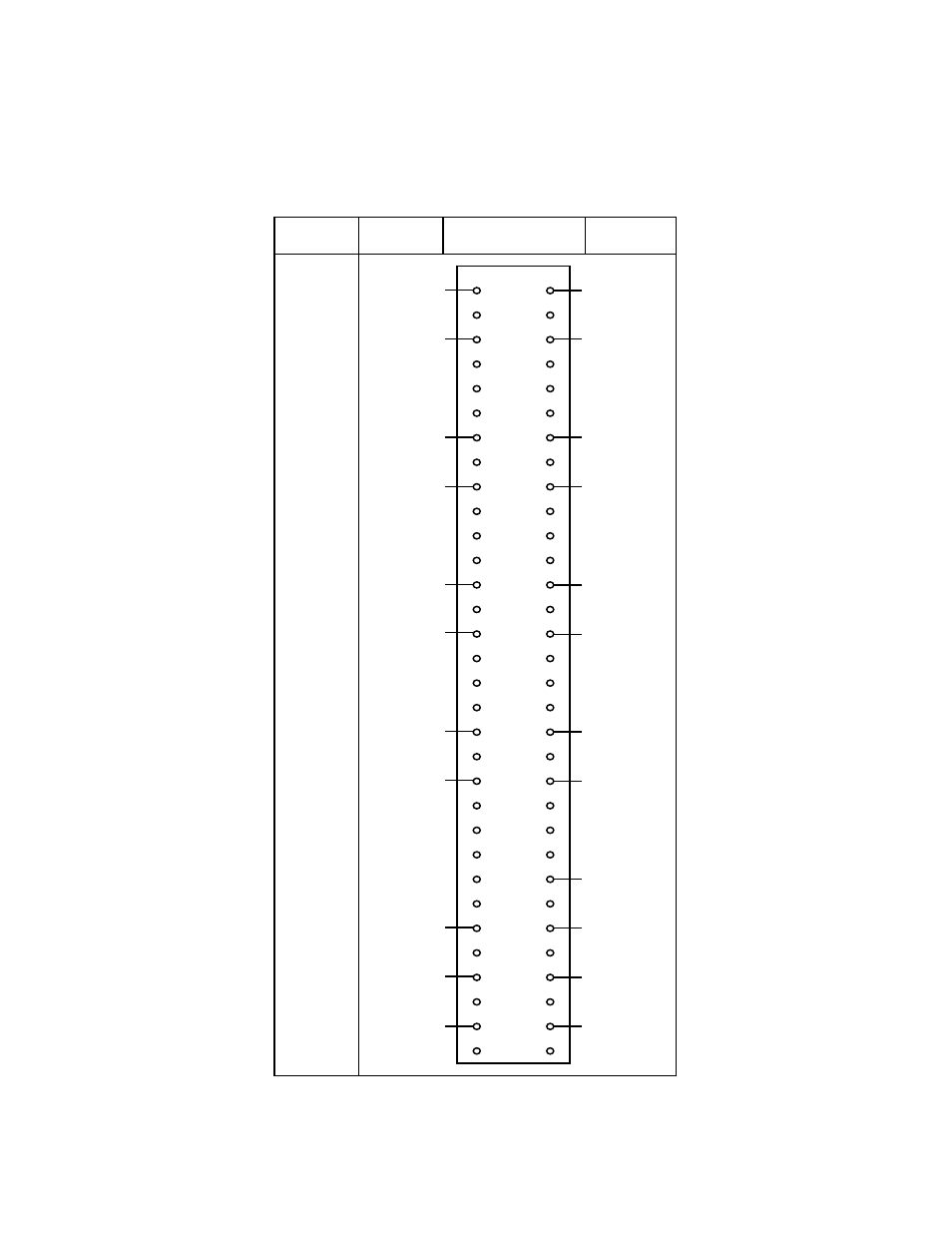 Front connector, Figure 2-3, Scxi-1120 front connector pin assignment | National Instruments SCXI-1120 User Manual | Page 28 / 130