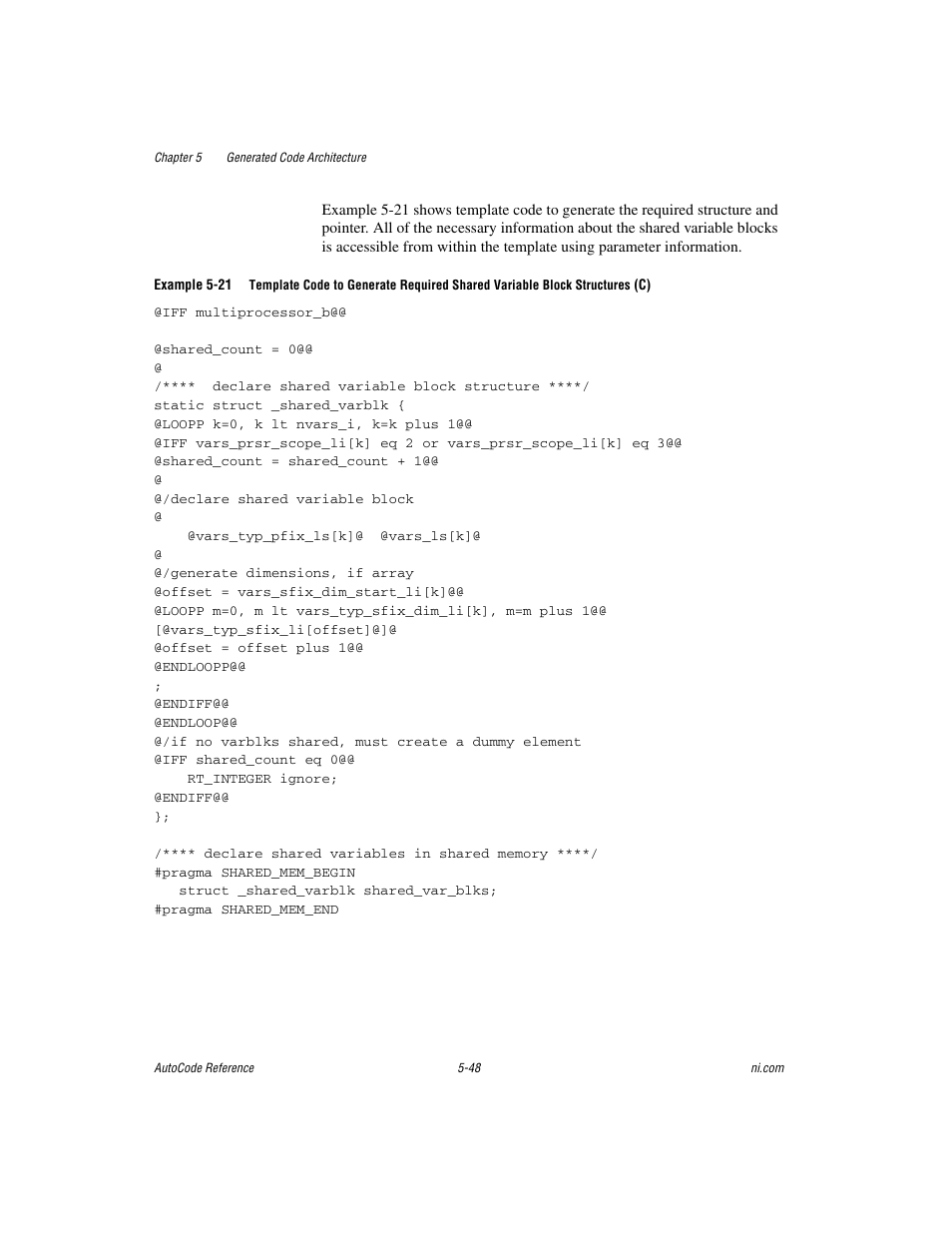 National Instruments AutoCode NI MATRIX User Manual | Page 156 / 250