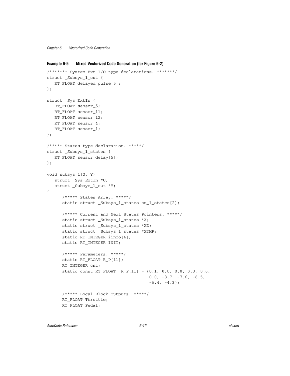 National Instruments AutoCode NI MATRIX User Manual | Page 175 / 250