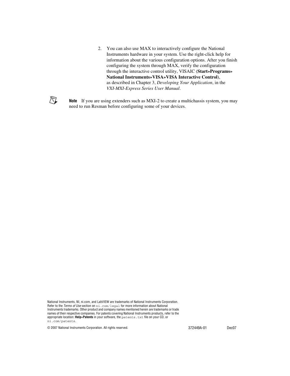 National Instruments VXI-MXI-Express Series User Manual | Page 8 / 8
