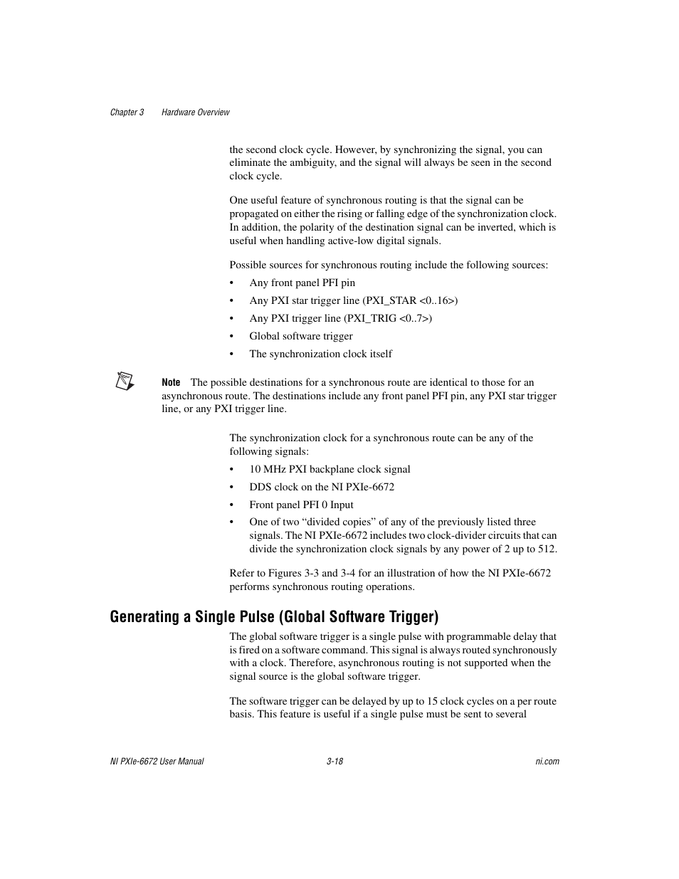 National Instruments NI PXIe-6672 User Manual | Page 31 / 57
