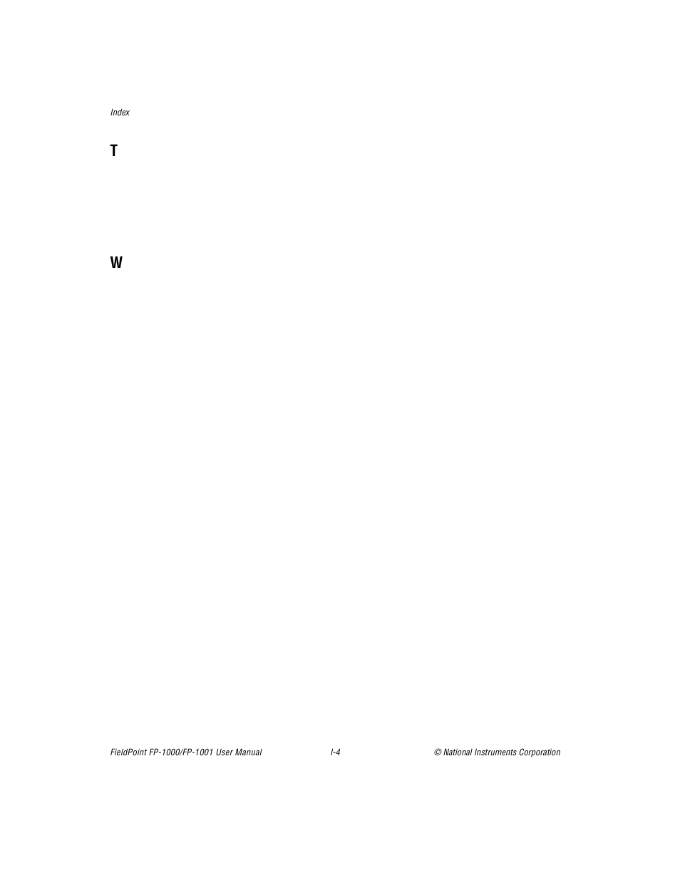 National Instruments FP-1001 User Manual | Page 50 / 50