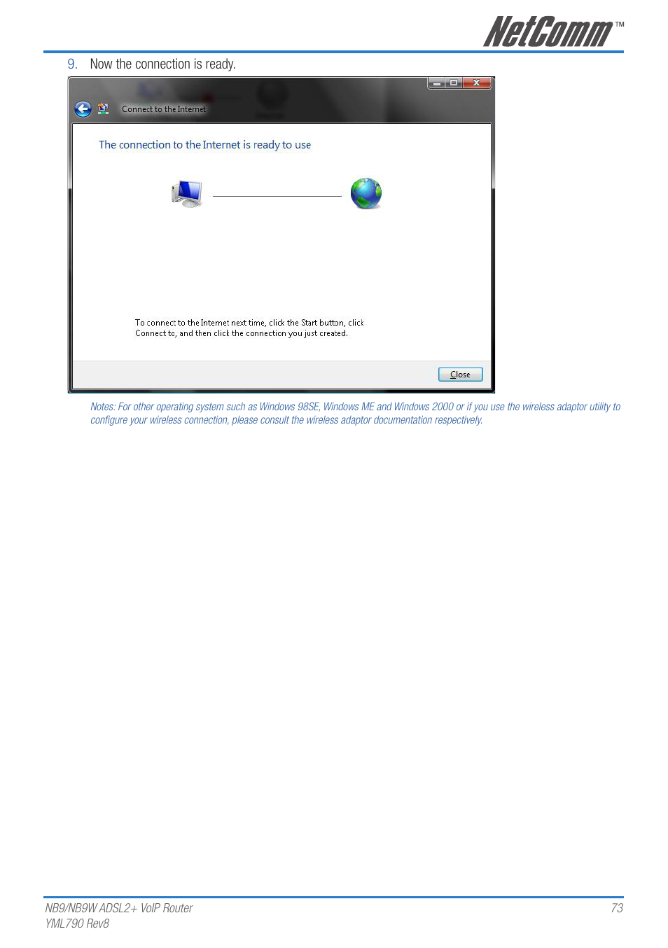 Netcom NB9 User Manual | Page 73 / 84