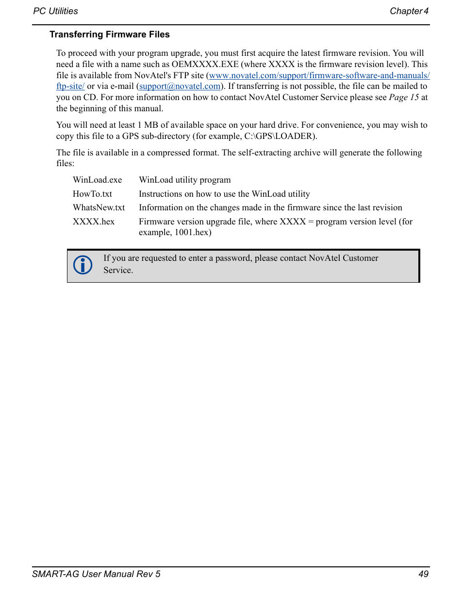 Novatel GNSS Receiver and Antenna SMART-AG User Manual | Page 49 / 92