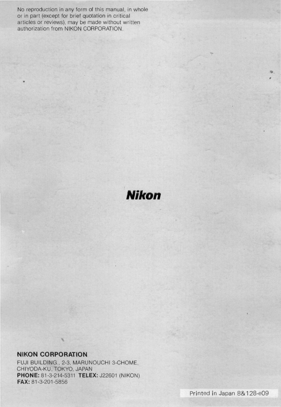 Nikon 1000MM User Manual | Page 26 / 27