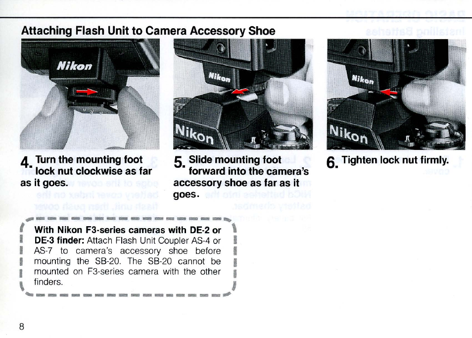 Nikon SB 20 User Manual | Page 10 / 88
