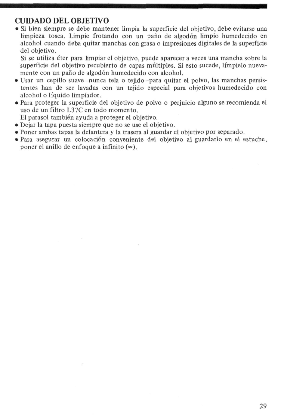 Nikon Zoom-Nikkor ED 80-200mm f/2.8 User Manual | Page 29 / 31