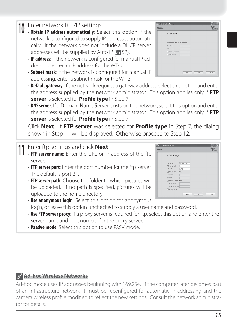 Nikon WT-3 User Manual | Page 23 / 65