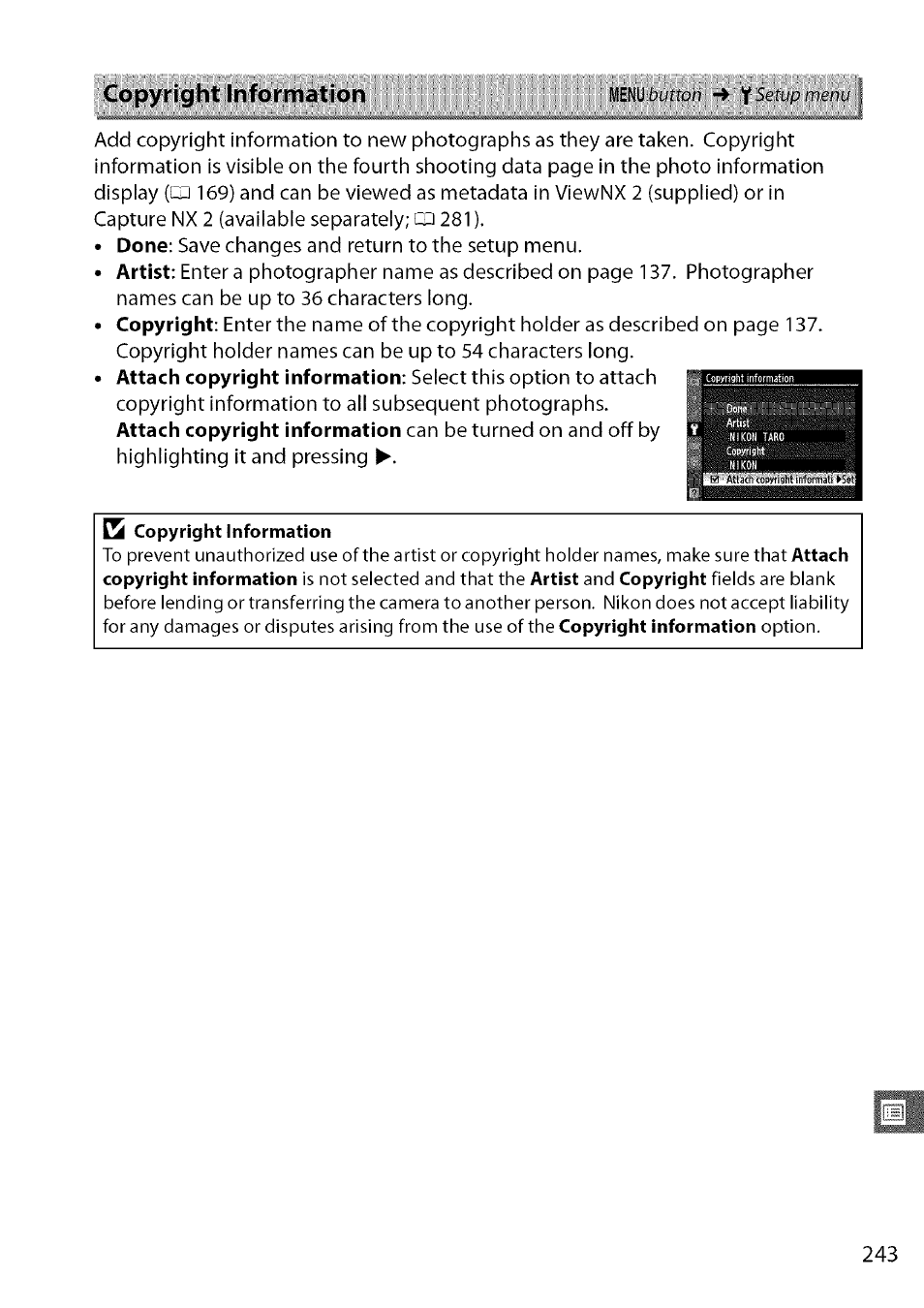 Copyright information | Nikon D7000 User Manual | Page 9 / 94