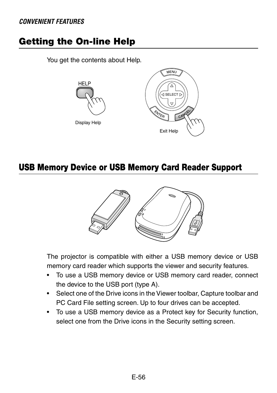 Getting the on-line help | NEC LT240K User Manual | Page 56 / 152