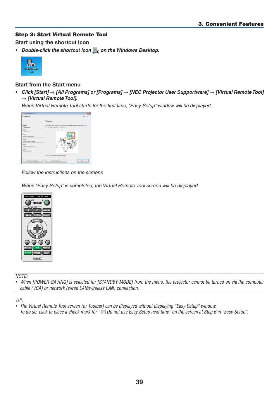 NEC M350X User Manual | Page 49 / 155