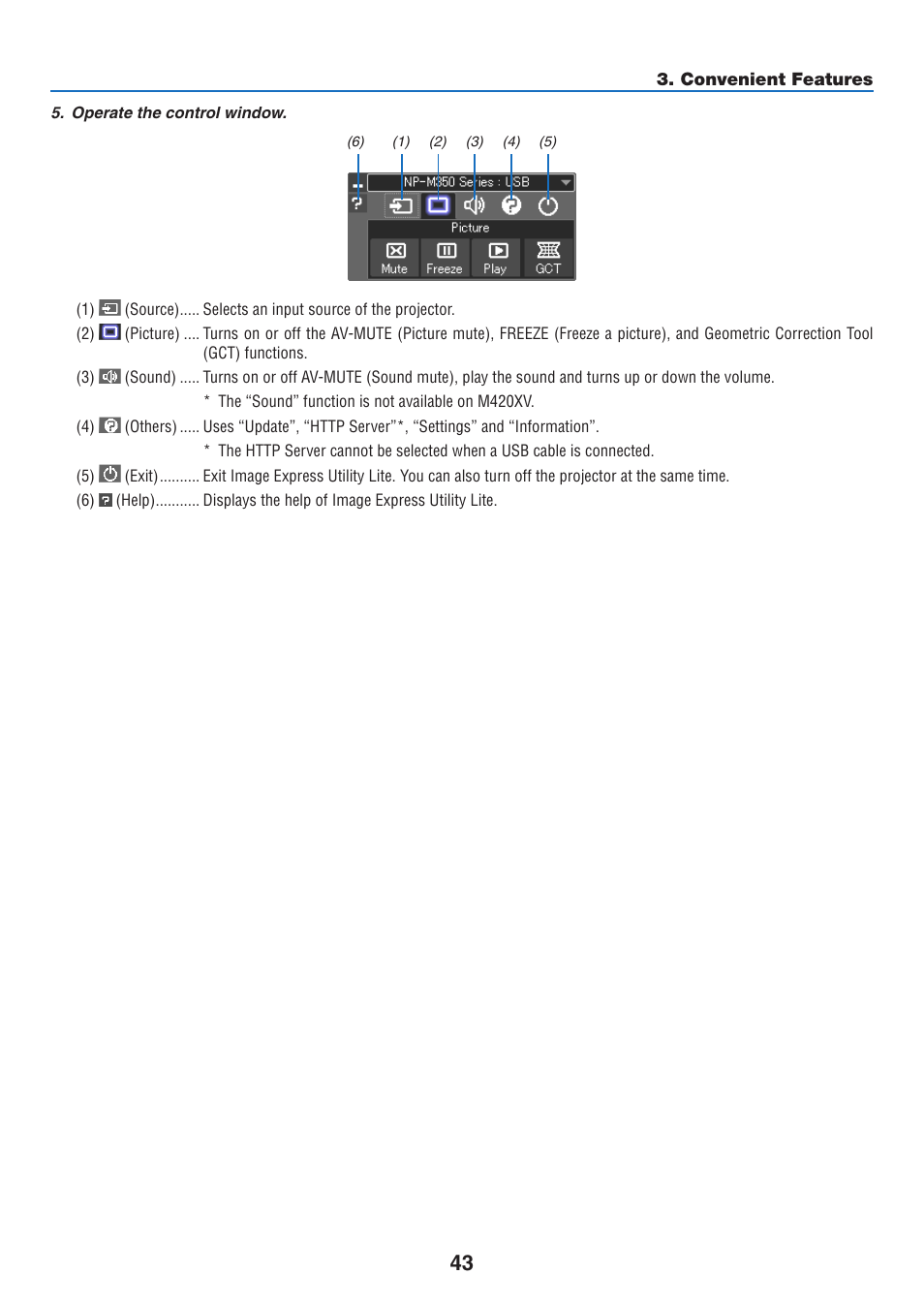 NEC M350X User Manual | Page 53 / 155