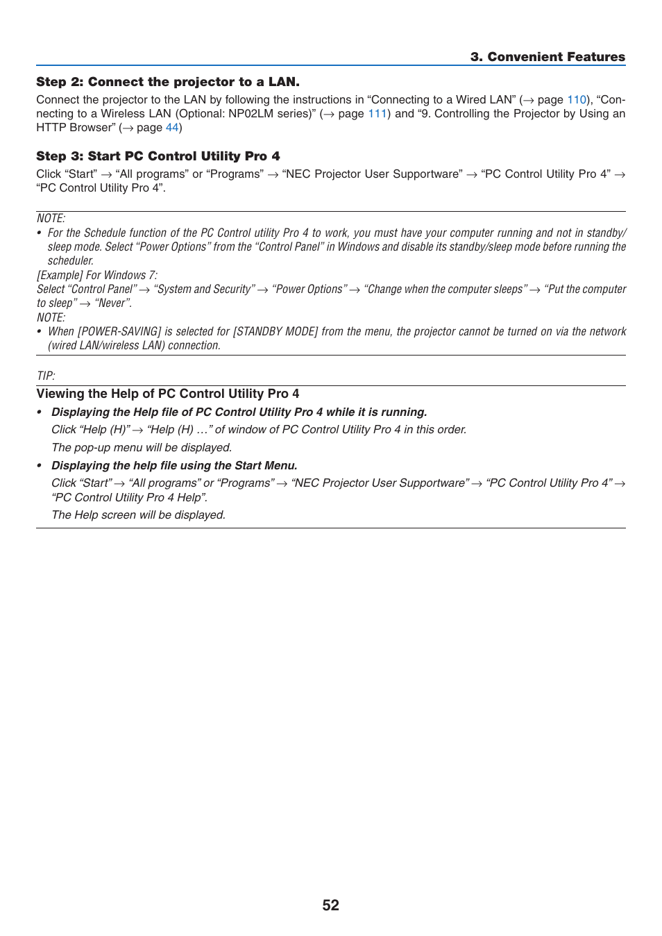 NEC M350X User Manual | Page 62 / 155