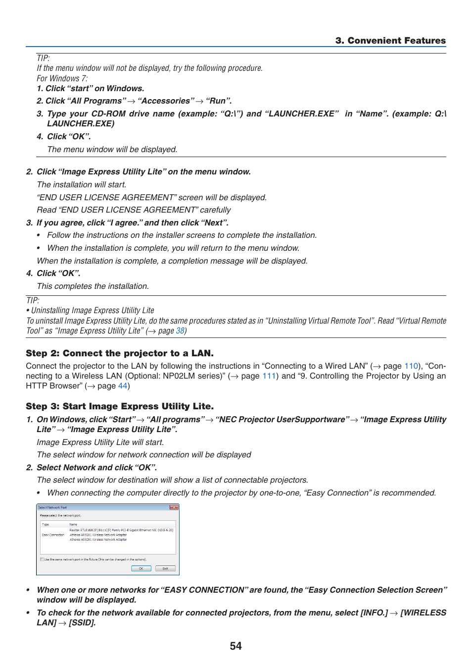 NEC M350X User Manual | Page 64 / 155
