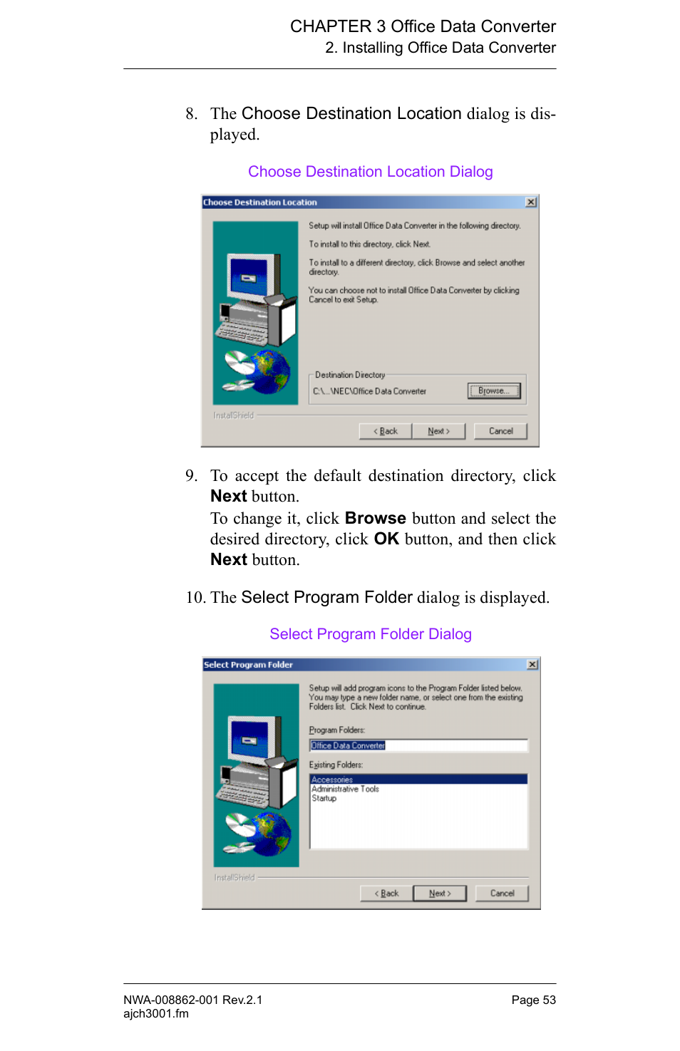 NEC MATWORX NWA-008862-001 User Manual | Page 59 / 66