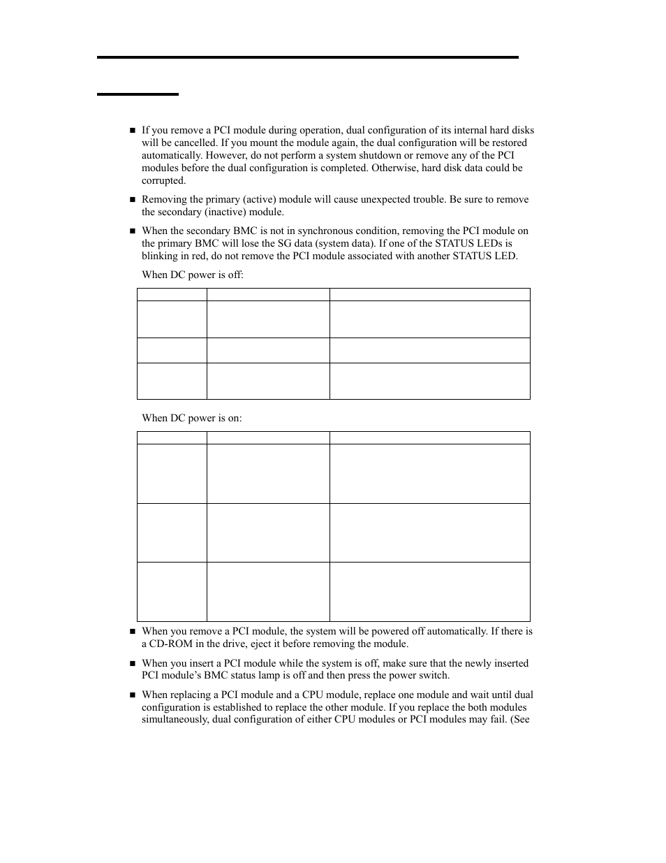 Precautions | NEC Express 5800/320Lb User Manual | Page 272 / 302