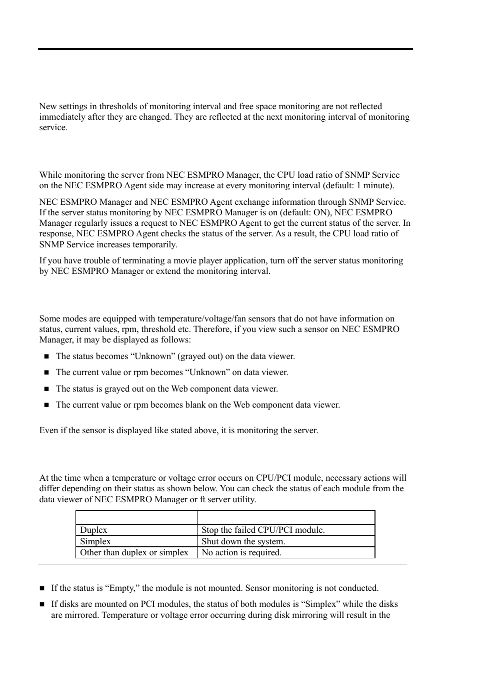 Change settings of file system monitoring function, Cpu load ratio of snmp service (snmp.exe) | NEC Express 5800/320Lc User Manual | Page 187 / 357