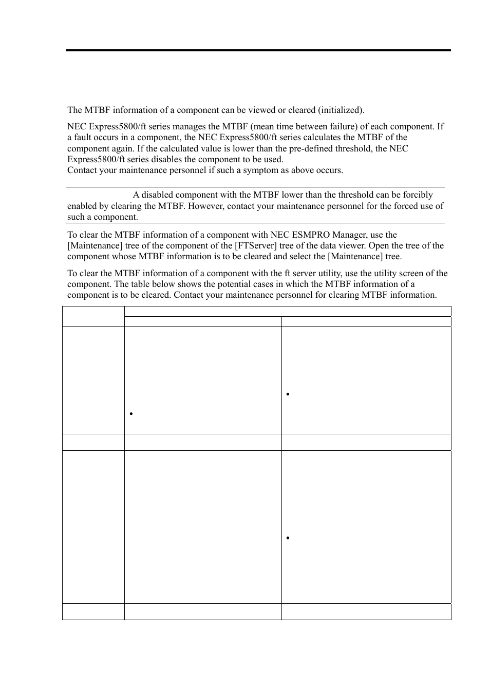 Check and clear of mtbf information, Important | NEC Express 5800/320Lc User Manual | Page 212 / 357