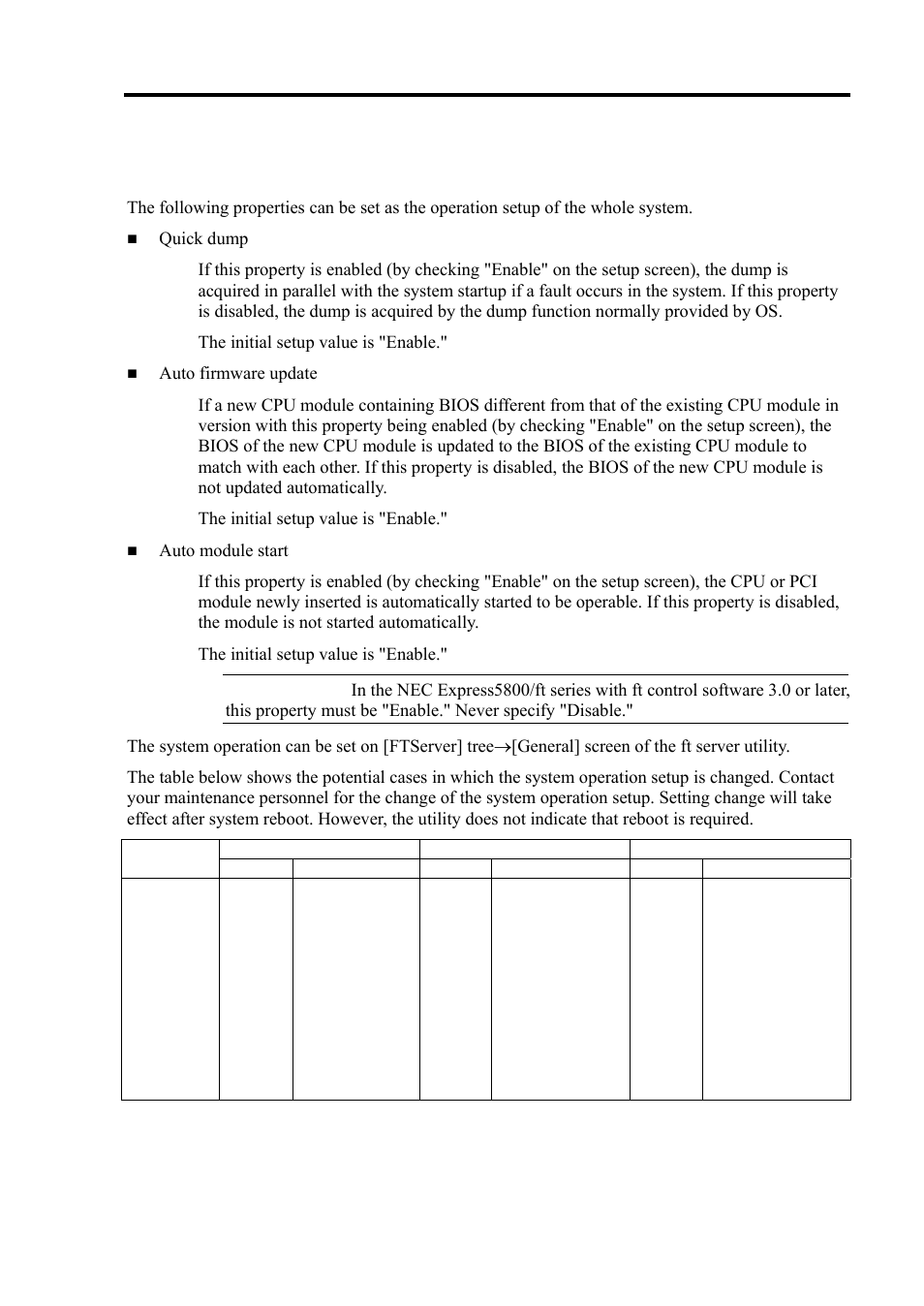 Setup of system operation, Important | NEC Express 5800/320Lc User Manual | Page 228 / 357
