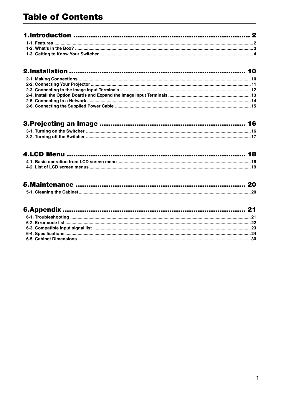 NEC MM2000 User Manual | Page 9 / 40