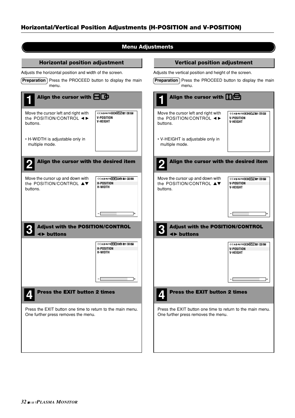 NEC PlasmaSync 42PD3 User Manual | Page 32 / 70